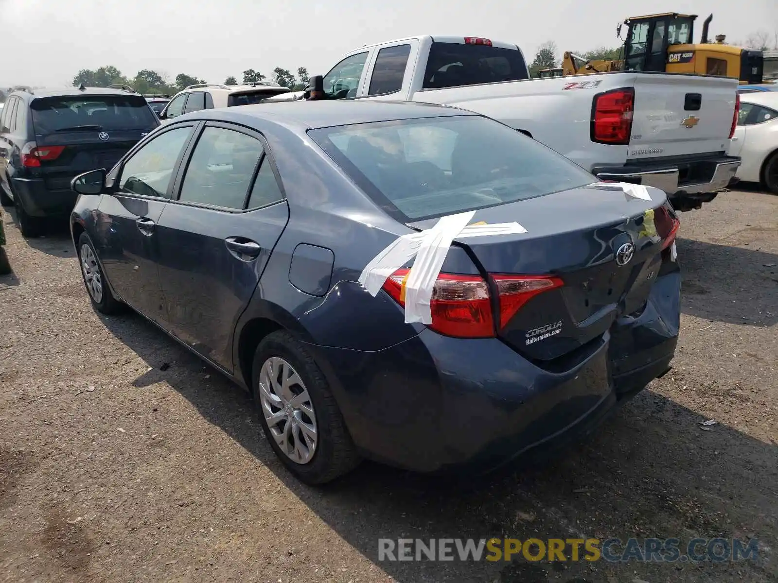 3 Photograph of a damaged car 2T1BURHEXKC147565 TOYOTA COROLLA 2019