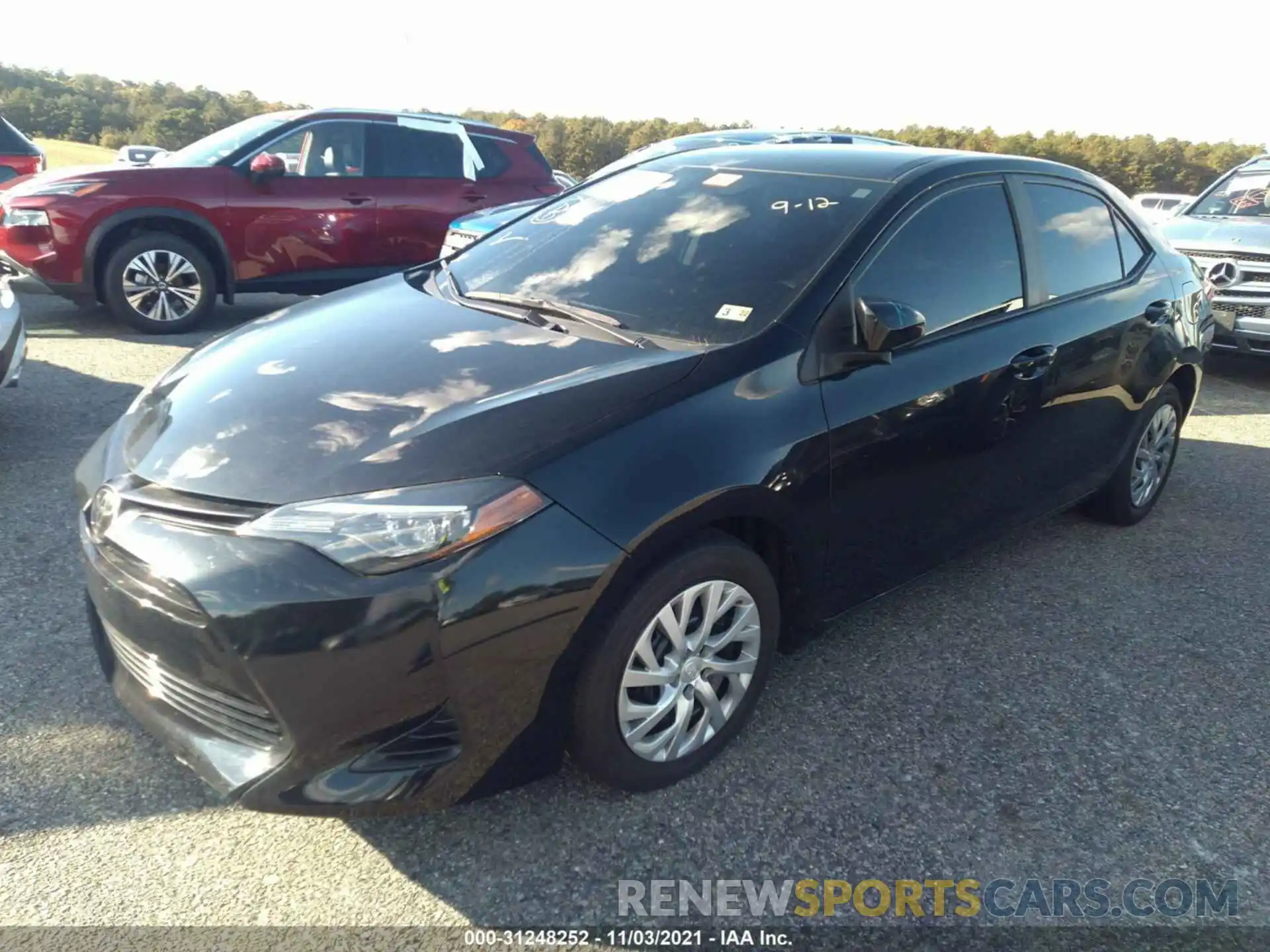 2 Photograph of a damaged car 2T1BURHEXKC147601 TOYOTA COROLLA 2019