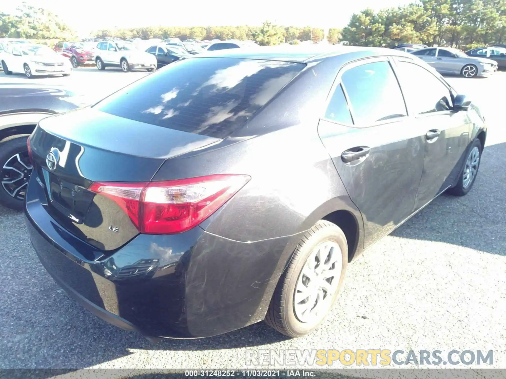 4 Photograph of a damaged car 2T1BURHEXKC147601 TOYOTA COROLLA 2019