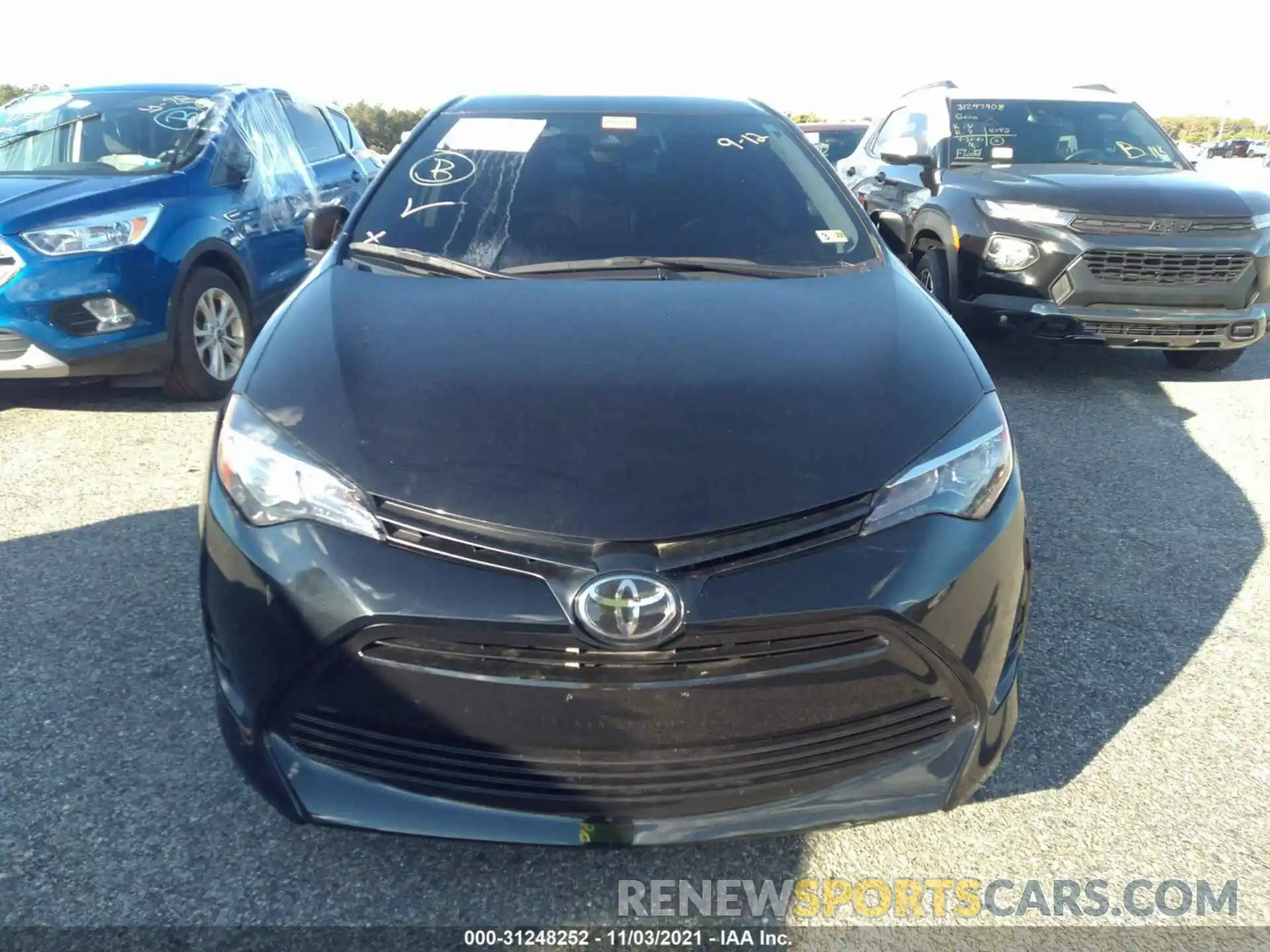 6 Photograph of a damaged car 2T1BURHEXKC147601 TOYOTA COROLLA 2019