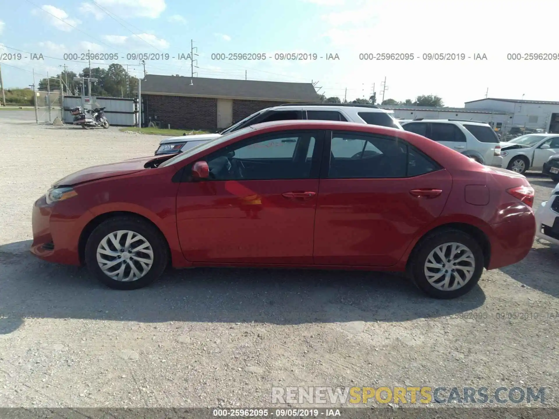 6 Photograph of a damaged car 2T1BURHEXKC147744 TOYOTA COROLLA 2019