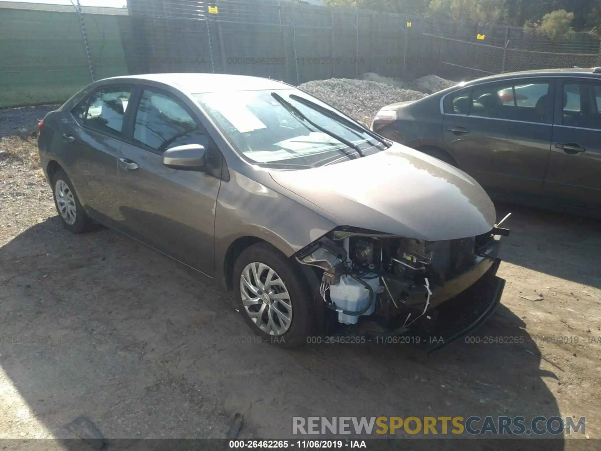 1 Photograph of a damaged car 2T1BURHEXKC148621 TOYOTA COROLLA 2019