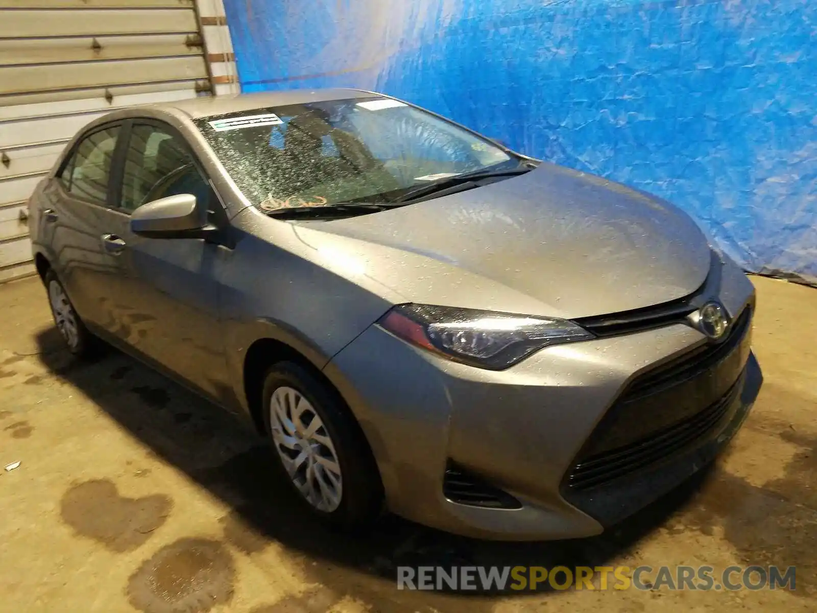 1 Photograph of a damaged car 2T1BURHEXKC148845 TOYOTA COROLLA 2019