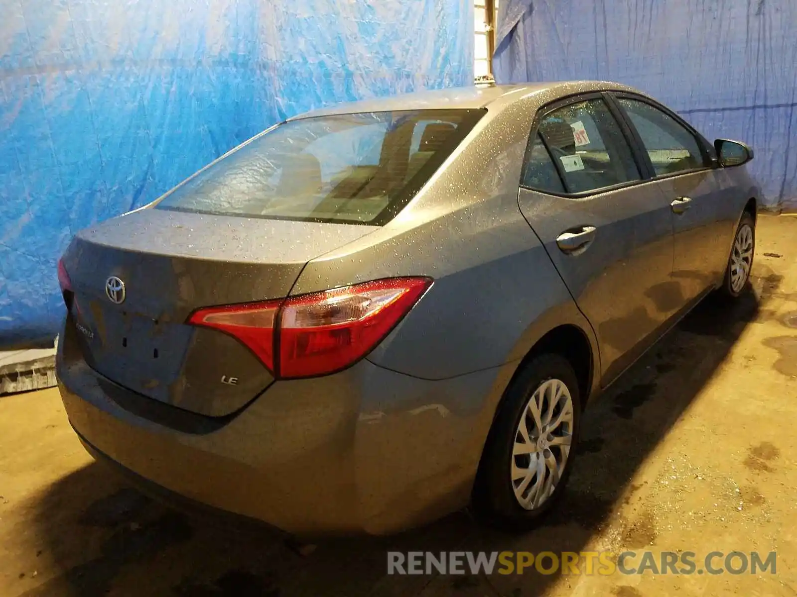 4 Photograph of a damaged car 2T1BURHEXKC148845 TOYOTA COROLLA 2019