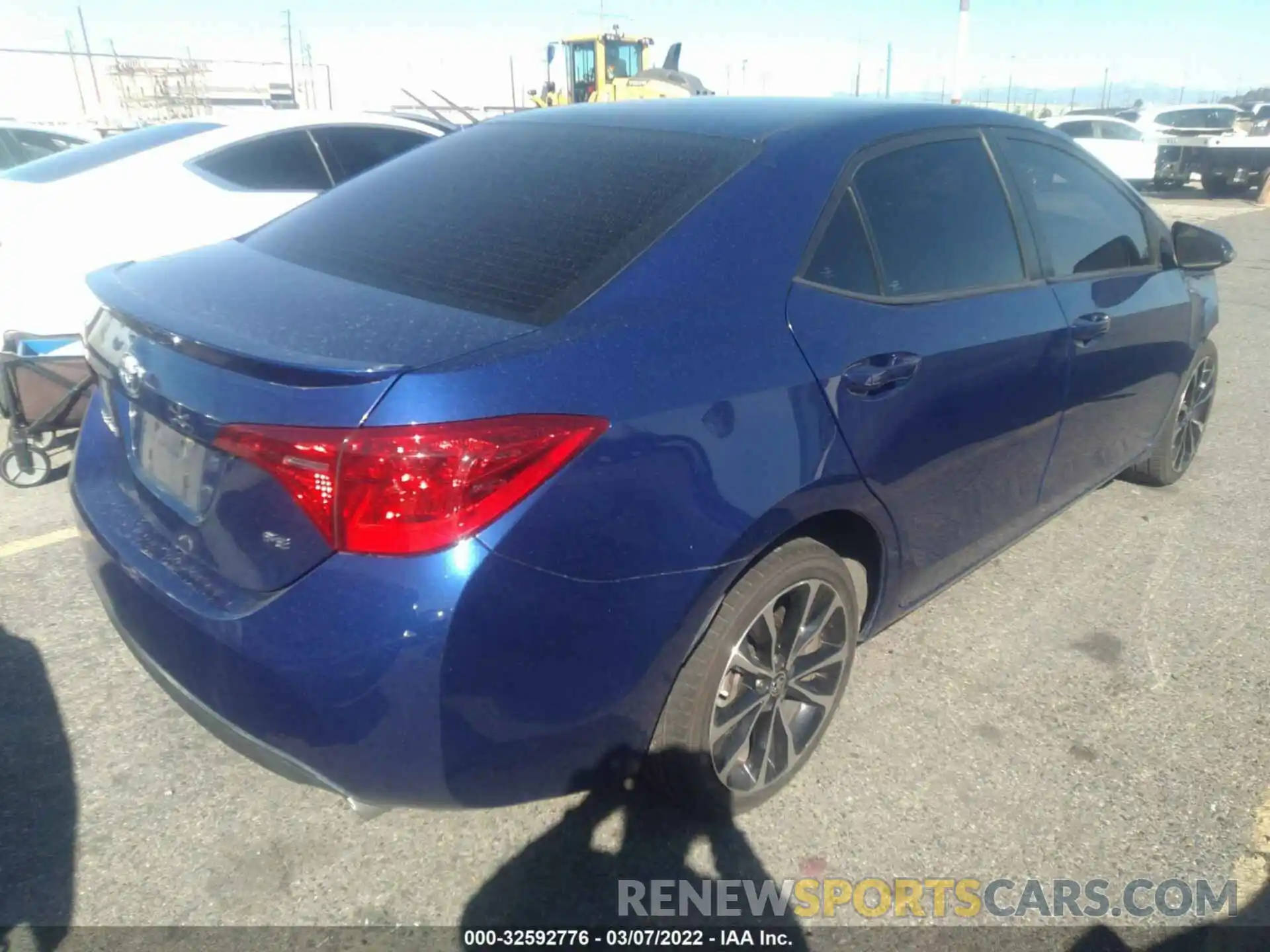 4 Photograph of a damaged car 2T1BURHEXKC148909 TOYOTA COROLLA 2019