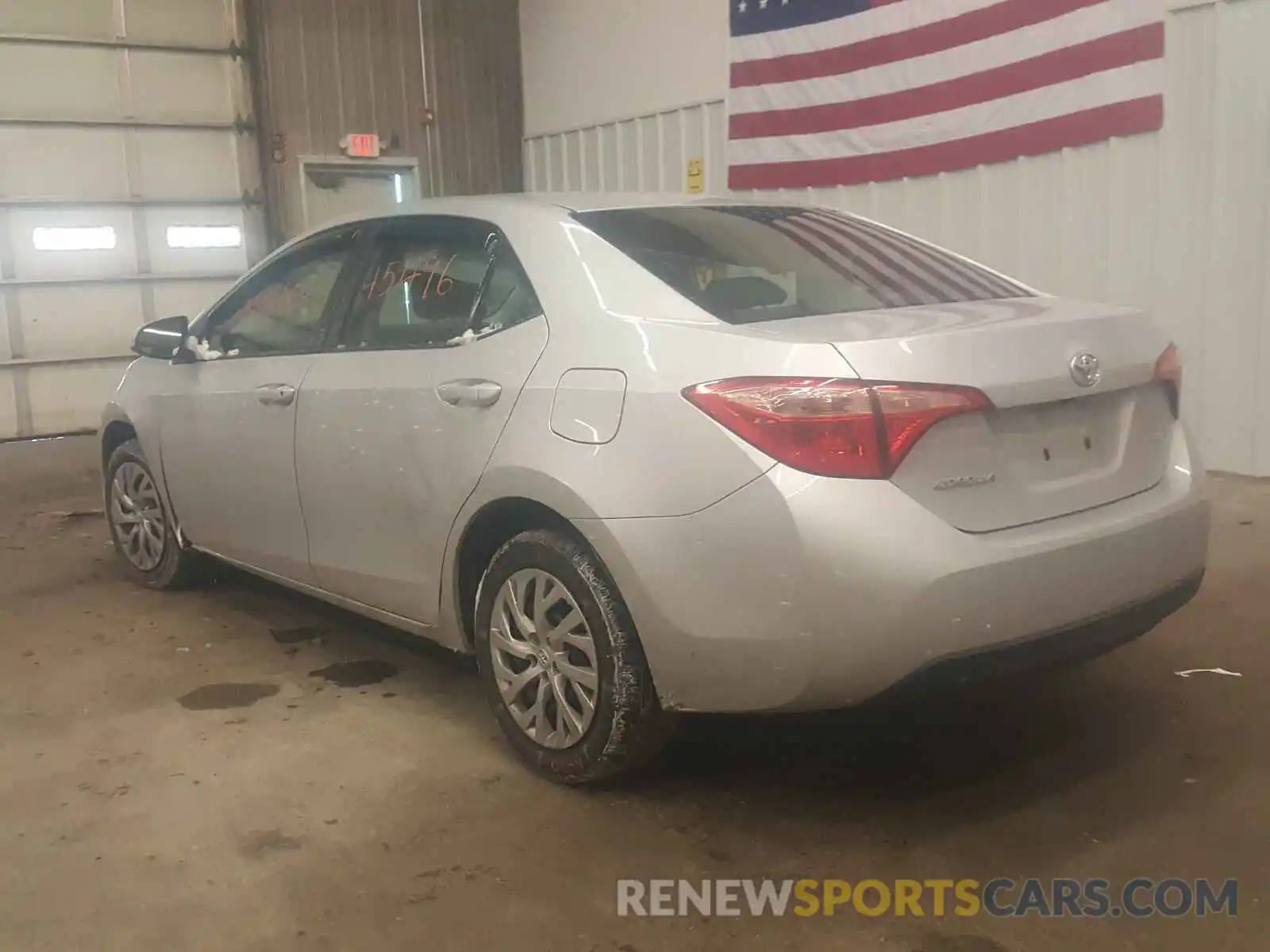 3 Photograph of a damaged car 2T1BURHEXKC149347 TOYOTA COROLLA 2019