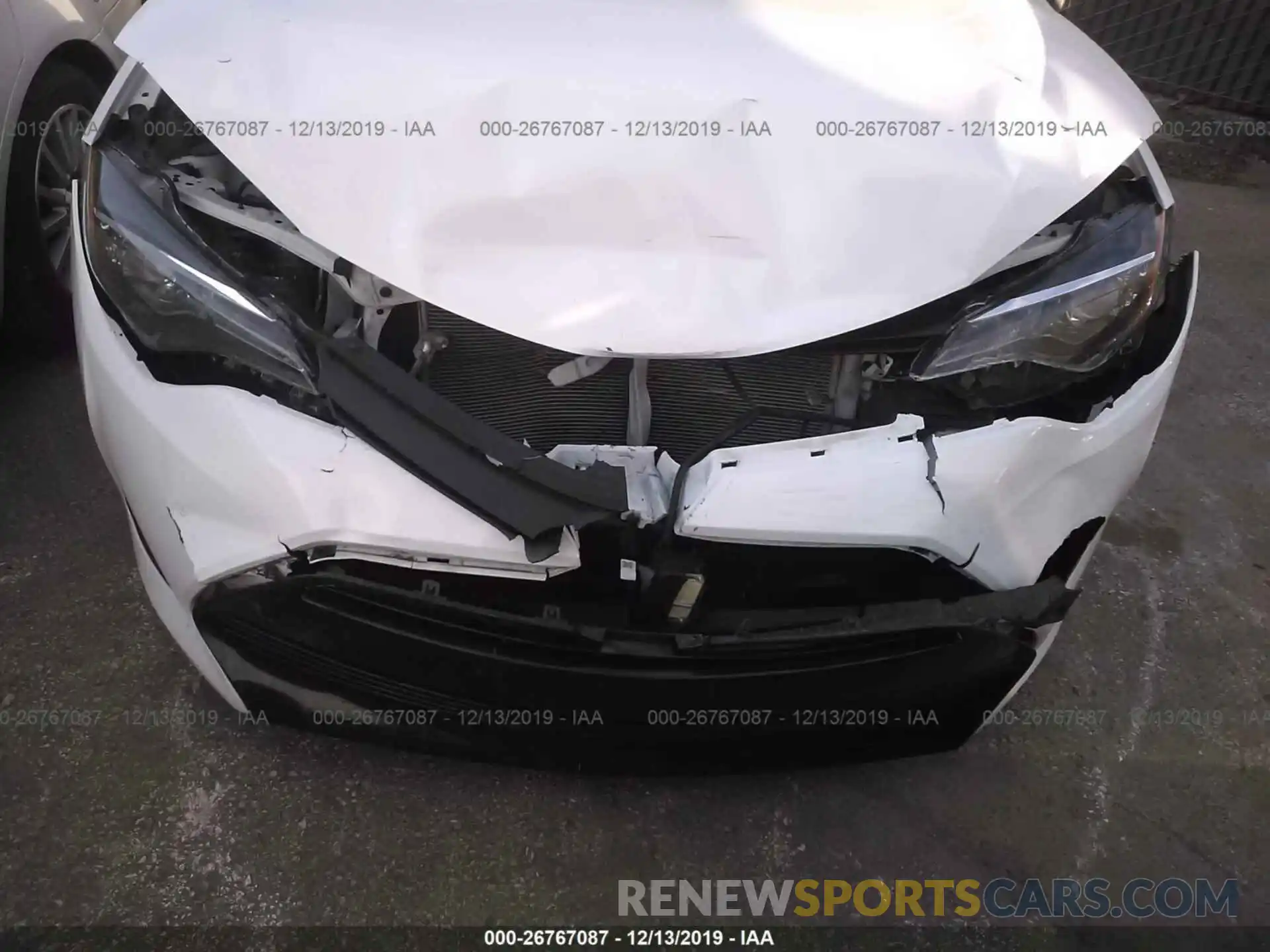 6 Photograph of a damaged car 2T1BURHEXKC149431 TOYOTA COROLLA 2019