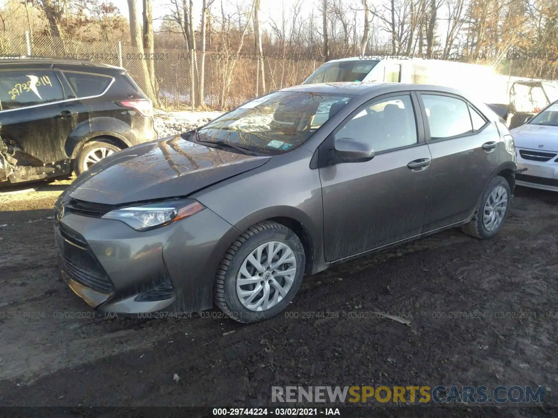 2 Photograph of a damaged car 2T1BURHEXKC150174 TOYOTA COROLLA 2019