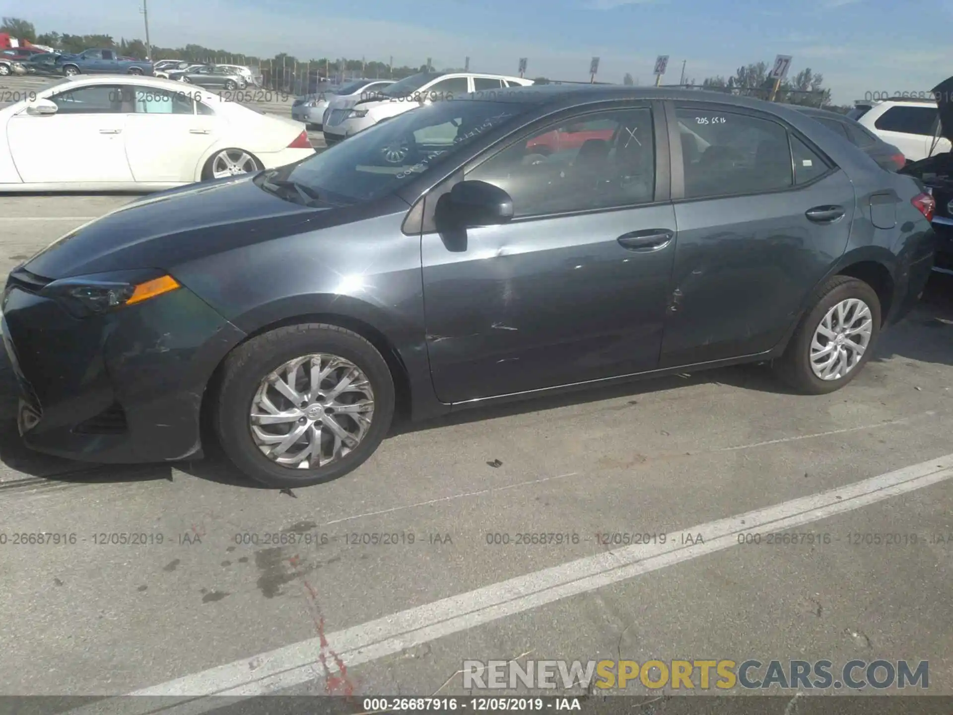 6 Photograph of a damaged car 2T1BURHEXKC150188 TOYOTA COROLLA 2019