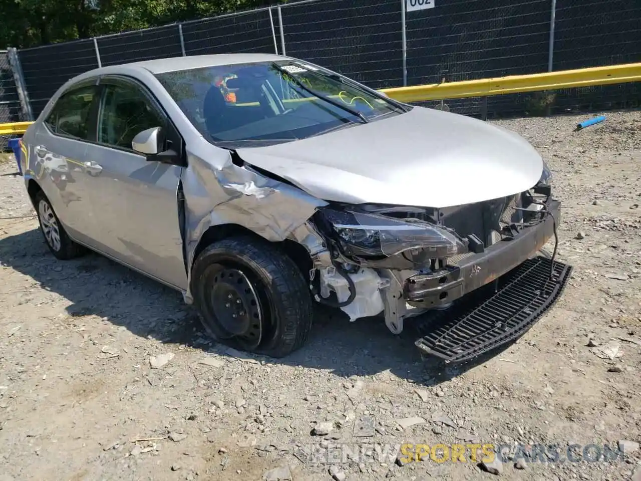 9 Photograph of a damaged car 2T1BURHEXKC151423 TOYOTA COROLLA 2019