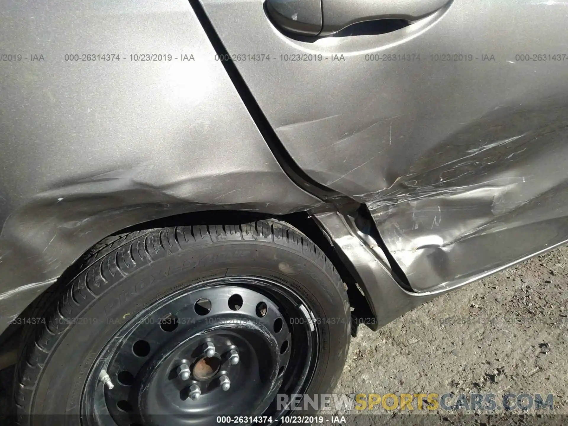 6 Photograph of a damaged car 2T1BURHEXKC152104 TOYOTA COROLLA 2019