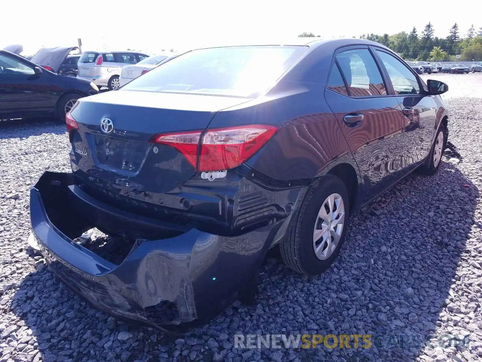 4 Photograph of a damaged car 2T1BURHEXKC152216 TOYOTA COROLLA 2019