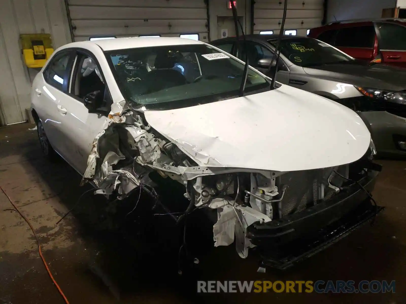 1 Photograph of a damaged car 2T1BURHEXKC152779 TOYOTA COROLLA 2019