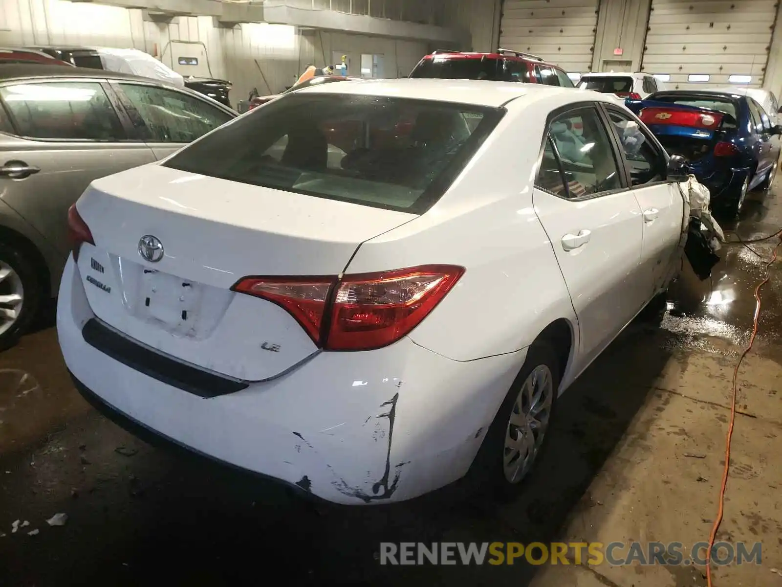 4 Photograph of a damaged car 2T1BURHEXKC152779 TOYOTA COROLLA 2019