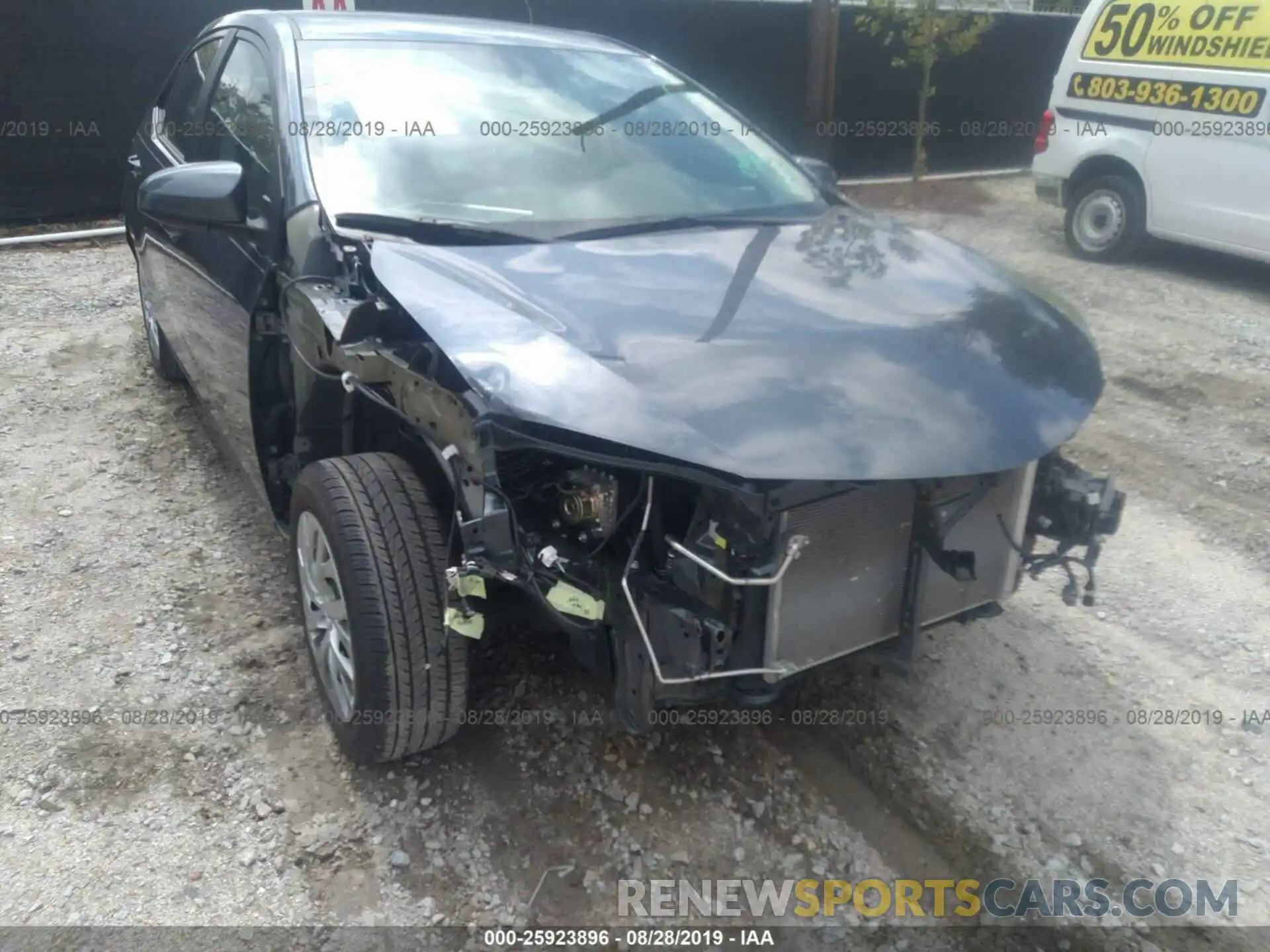 6 Photograph of a damaged car 2T1BURHEXKC152801 TOYOTA COROLLA 2019