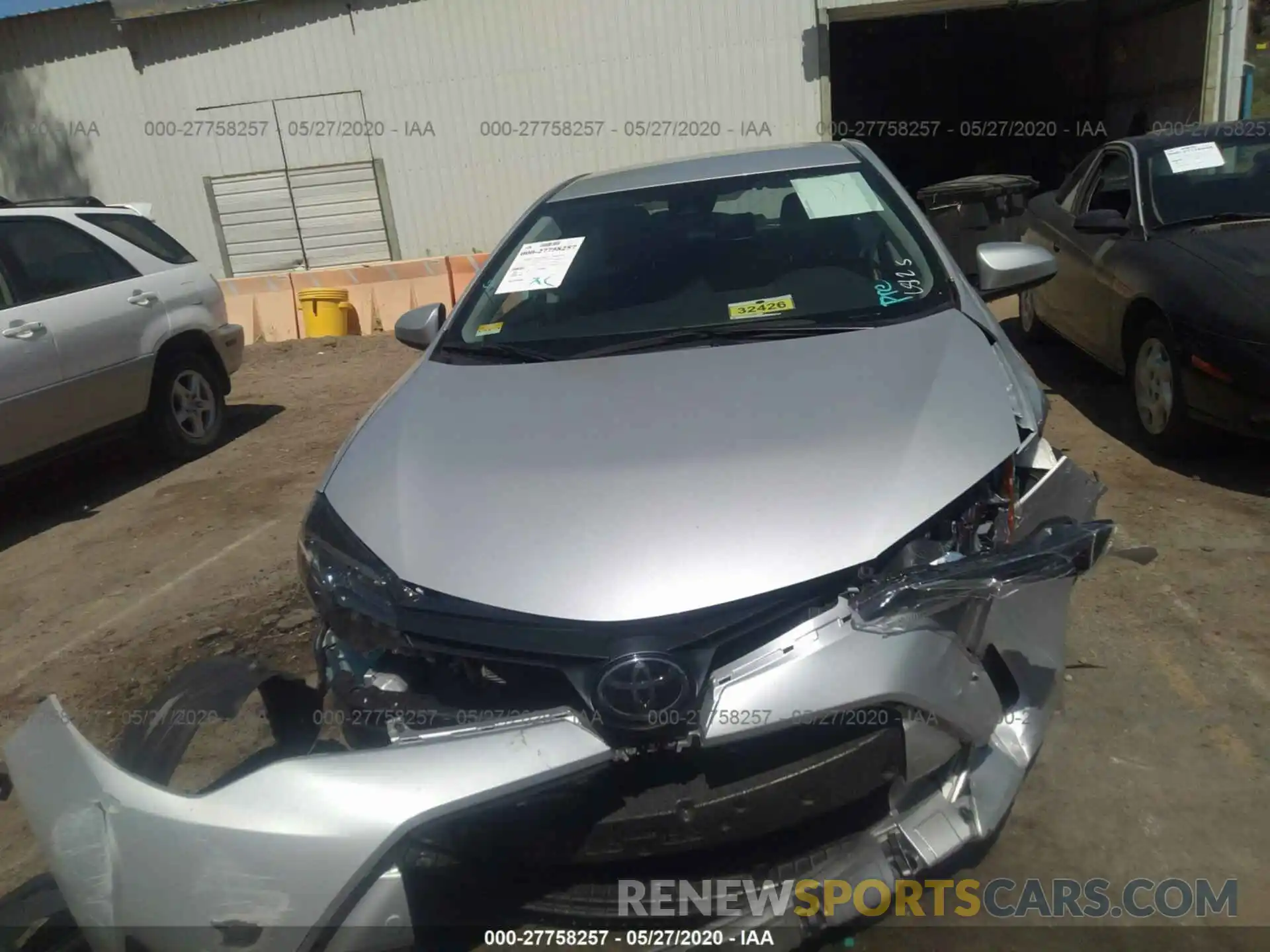 6 Photograph of a damaged car 2T1BURHEXKC153060 TOYOTA COROLLA 2019