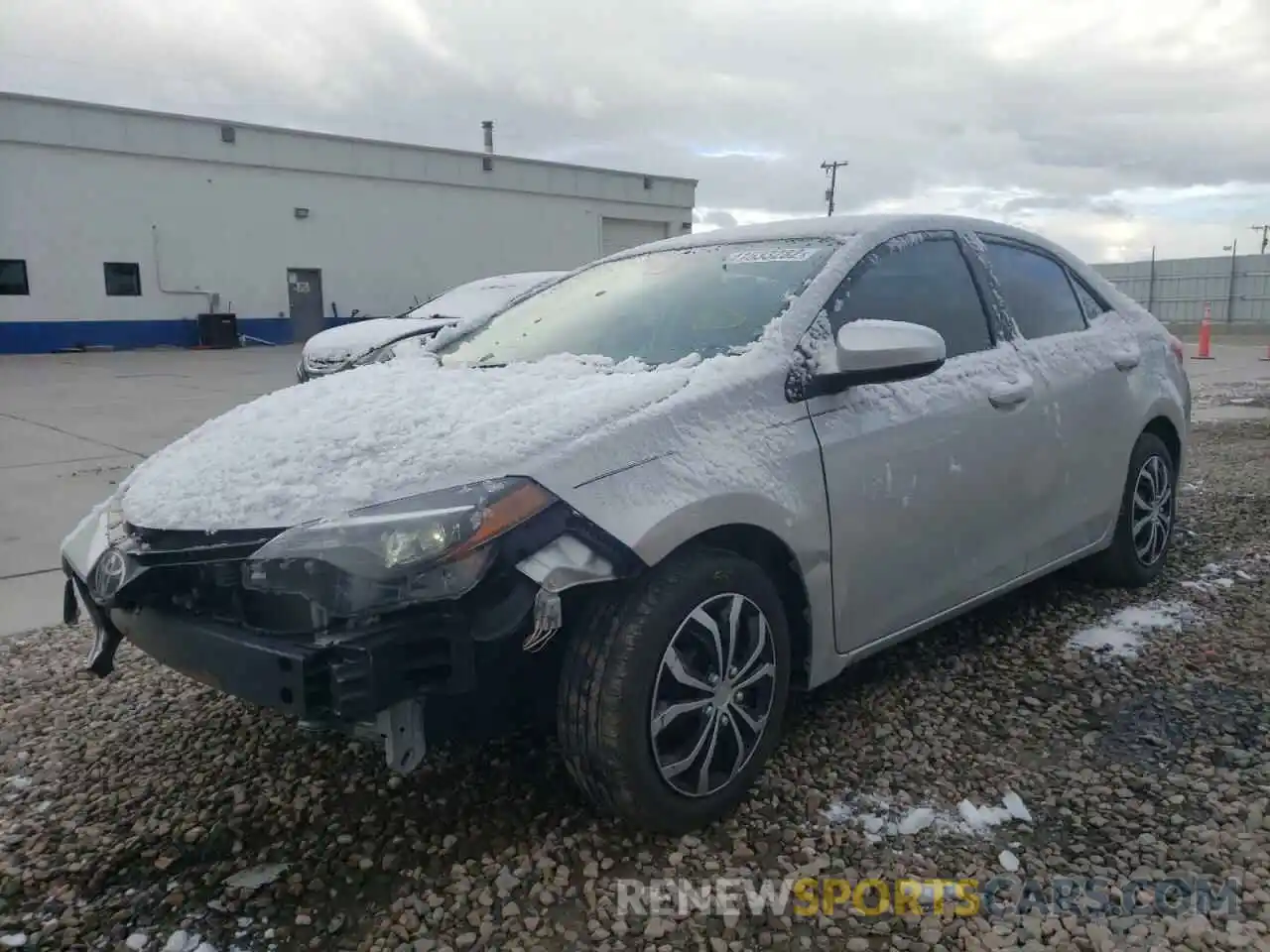 2 Photograph of a damaged car 2T1BURHEXKC154208 TOYOTA COROLLA 2019