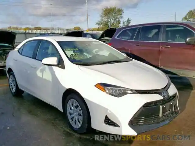 1 Photograph of a damaged car 2T1BURHEXKC154435 TOYOTA COROLLA 2019