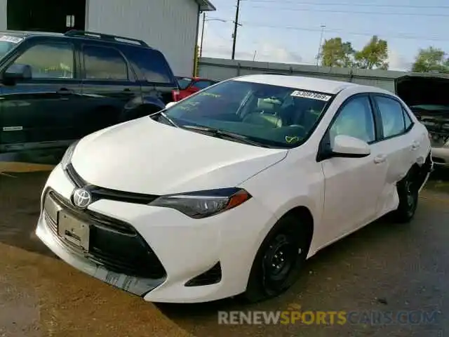 2 Photograph of a damaged car 2T1BURHEXKC154435 TOYOTA COROLLA 2019