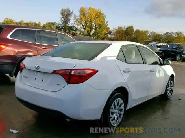 4 Photograph of a damaged car 2T1BURHEXKC154435 TOYOTA COROLLA 2019