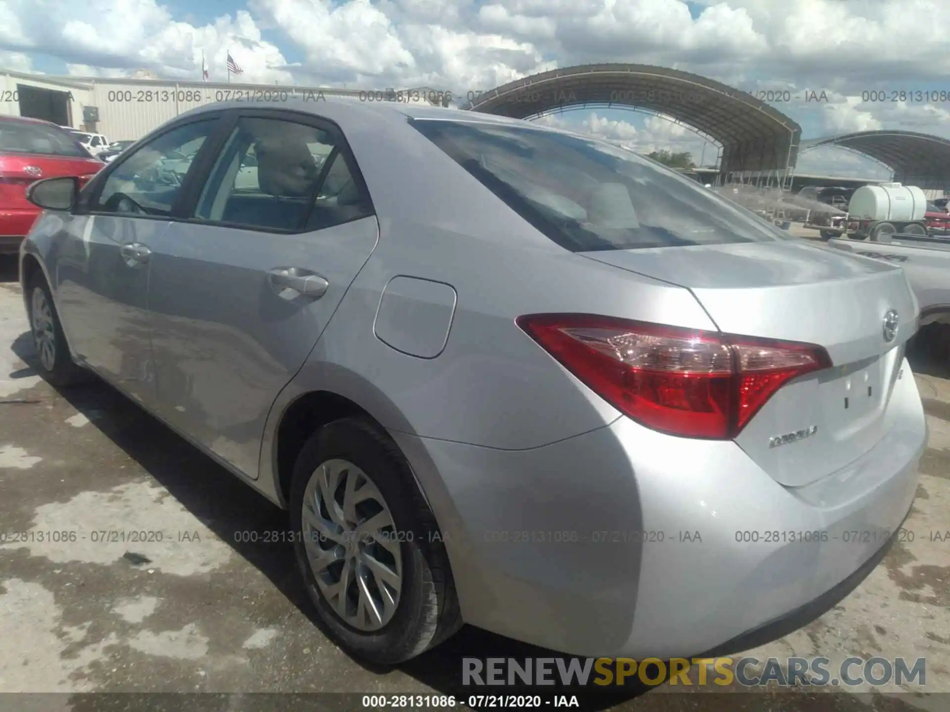 3 Photograph of a damaged car 2T1BURHEXKC154628 TOYOTA COROLLA 2019