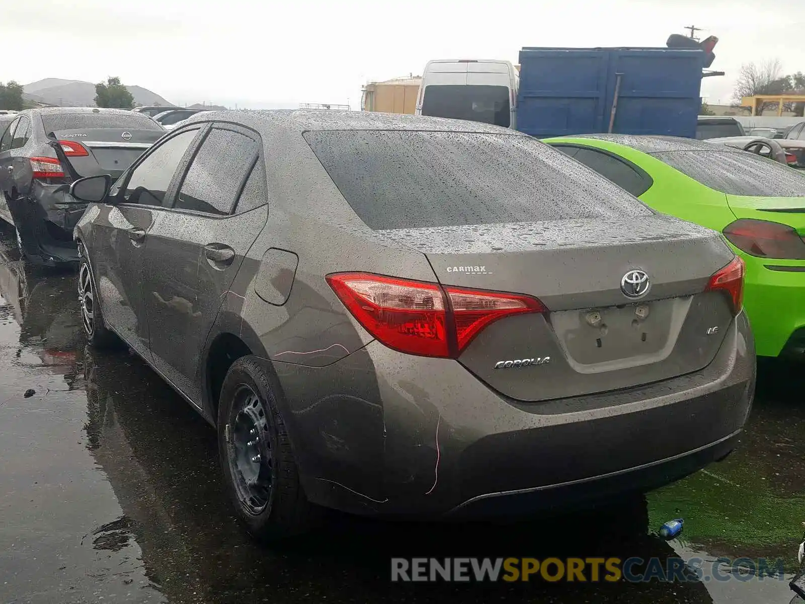 3 Photograph of a damaged car 2T1BURHEXKC156265 TOYOTA COROLLA 2019