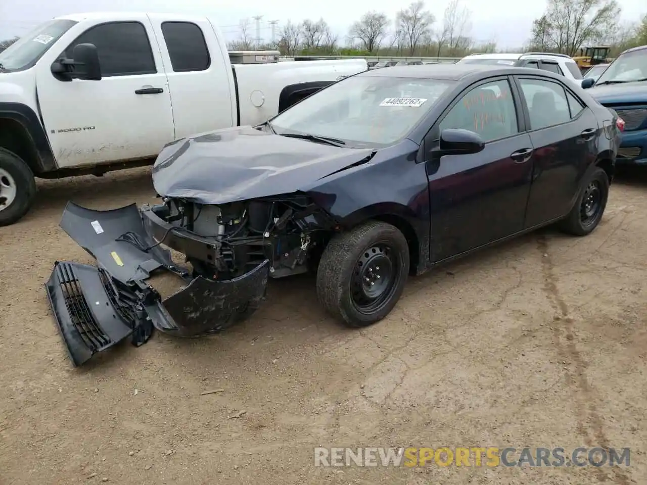 2 Photograph of a damaged car 2T1BURHEXKC156279 TOYOTA COROLLA 2019