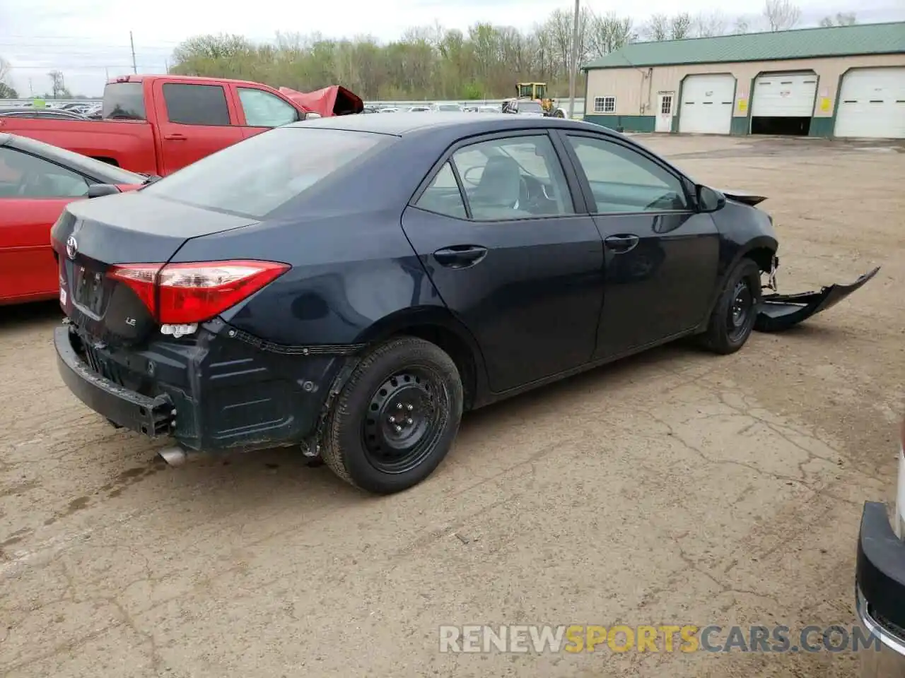 4 Photograph of a damaged car 2T1BURHEXKC156279 TOYOTA COROLLA 2019