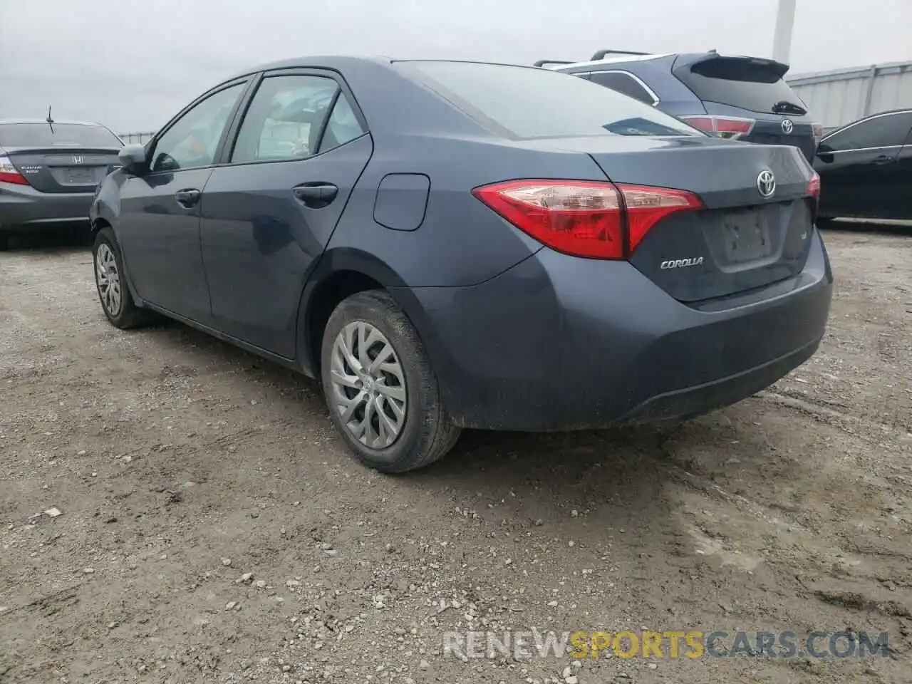 3 Photograph of a damaged car 2T1BURHEXKC157805 TOYOTA COROLLA 2019