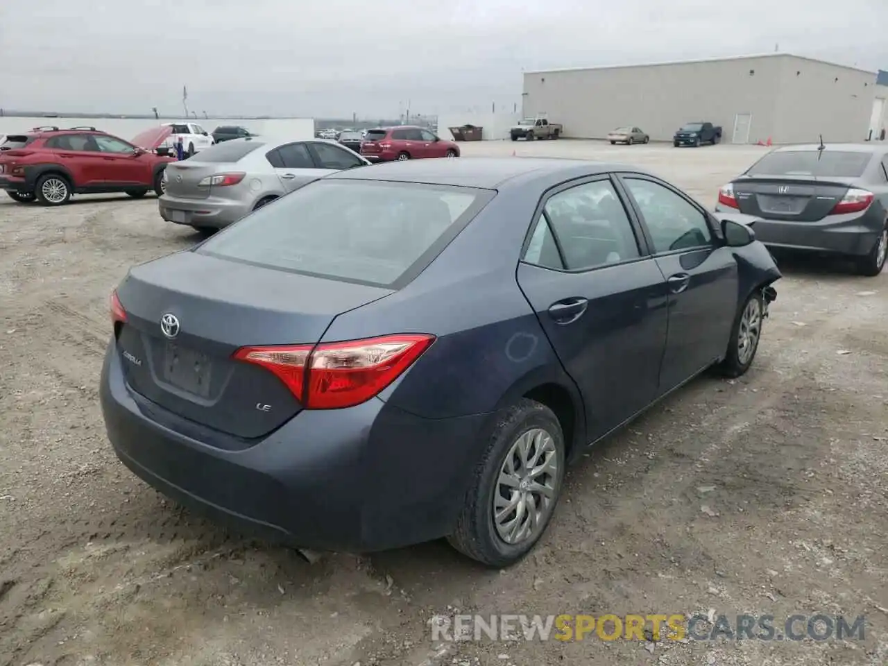 4 Photograph of a damaged car 2T1BURHEXKC157805 TOYOTA COROLLA 2019