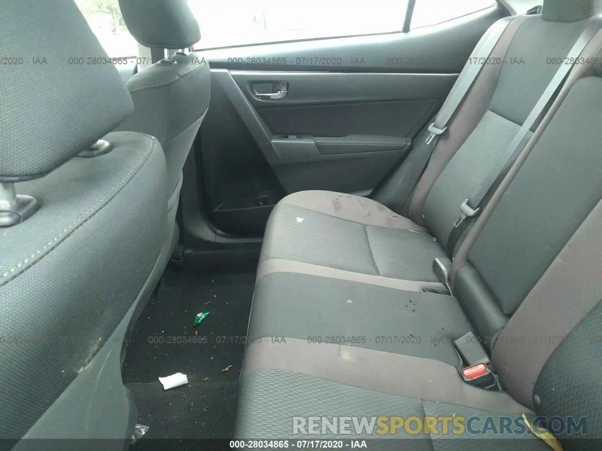 8 Photograph of a damaged car 2T1BURHEXKC158081 TOYOTA COROLLA 2019