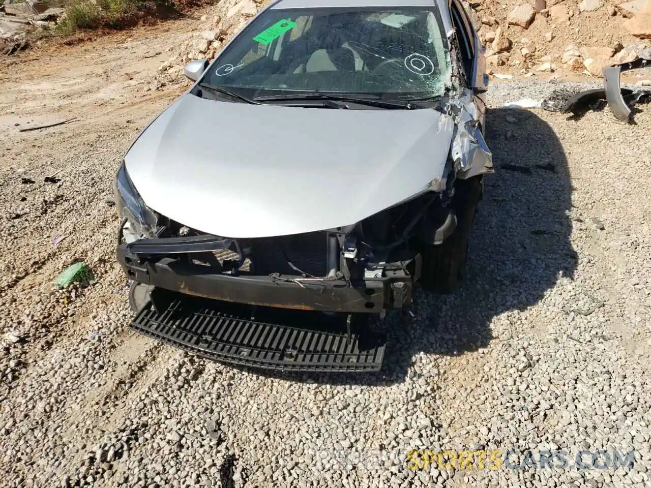 9 Photograph of a damaged car 2T1BURHEXKC158274 TOYOTA COROLLA 2019