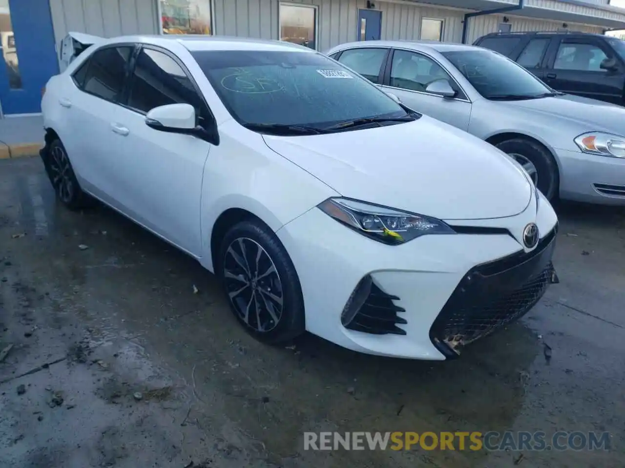 1 Photograph of a damaged car 2T1BURHEXKC158310 TOYOTA COROLLA 2019