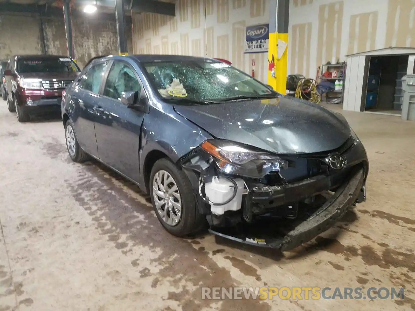 1 Photograph of a damaged car 2T1BURHEXKC158811 TOYOTA COROLLA 2019