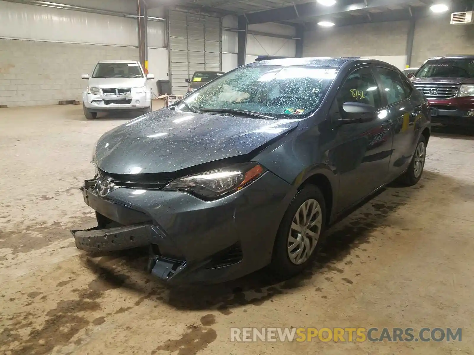 2 Photograph of a damaged car 2T1BURHEXKC158811 TOYOTA COROLLA 2019