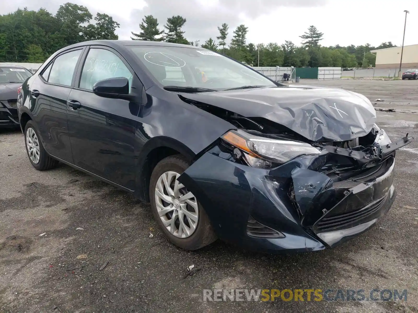 1 Photograph of a damaged car 2T1BURHEXKC158971 TOYOTA COROLLA 2019