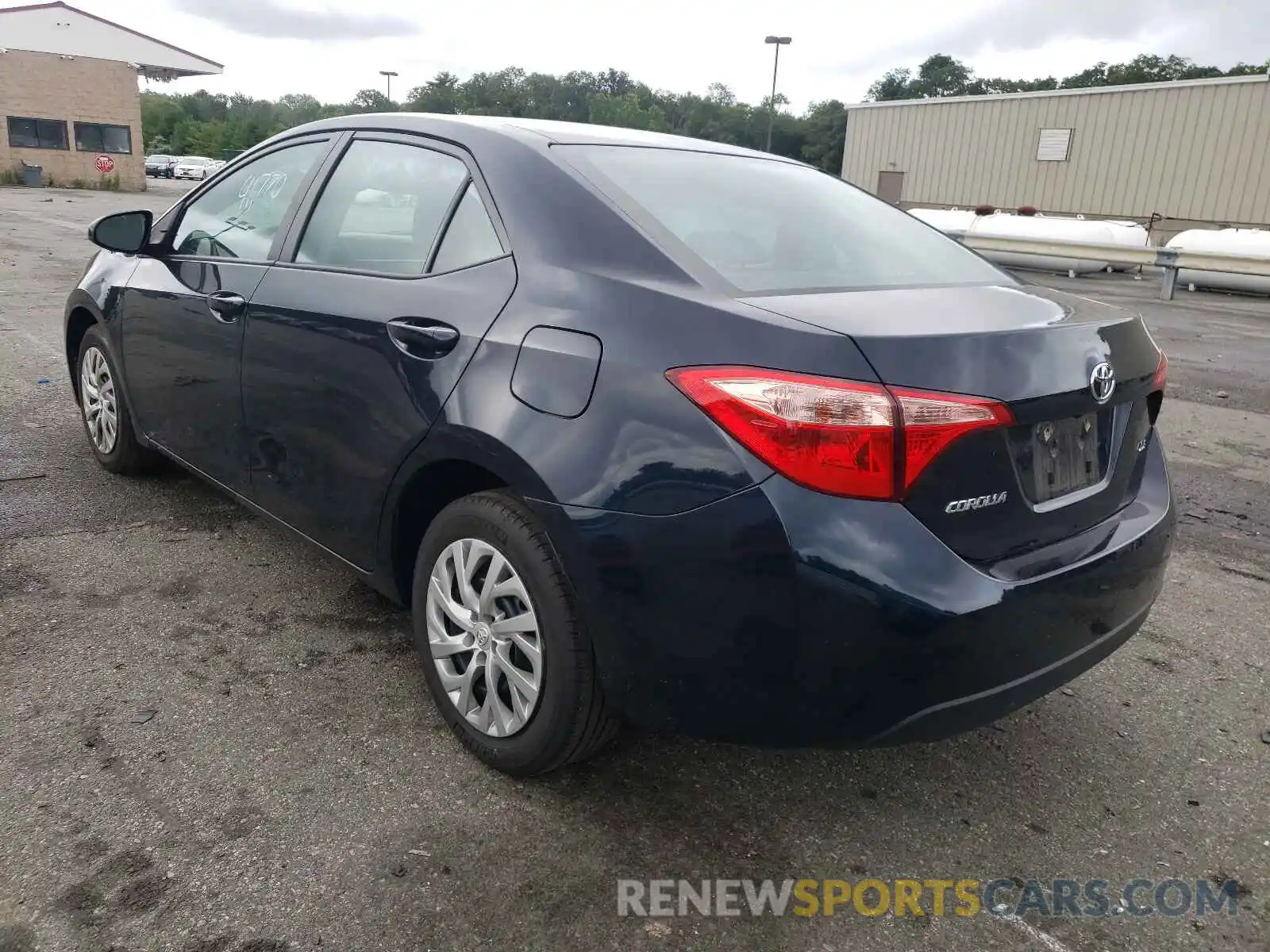 3 Photograph of a damaged car 2T1BURHEXKC158971 TOYOTA COROLLA 2019