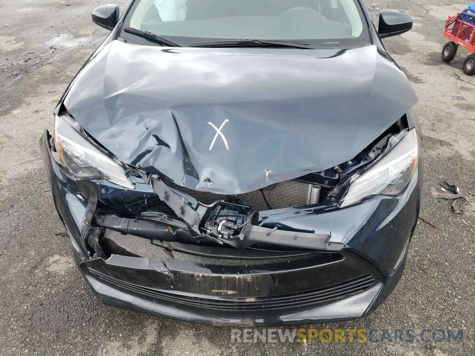 7 Photograph of a damaged car 2T1BURHEXKC158971 TOYOTA COROLLA 2019