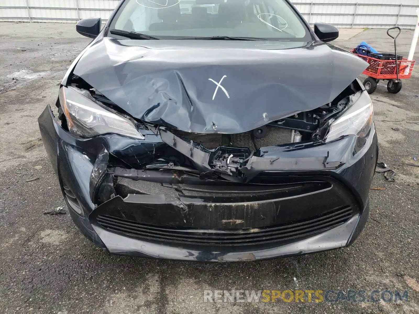 9 Photograph of a damaged car 2T1BURHEXKC158971 TOYOTA COROLLA 2019