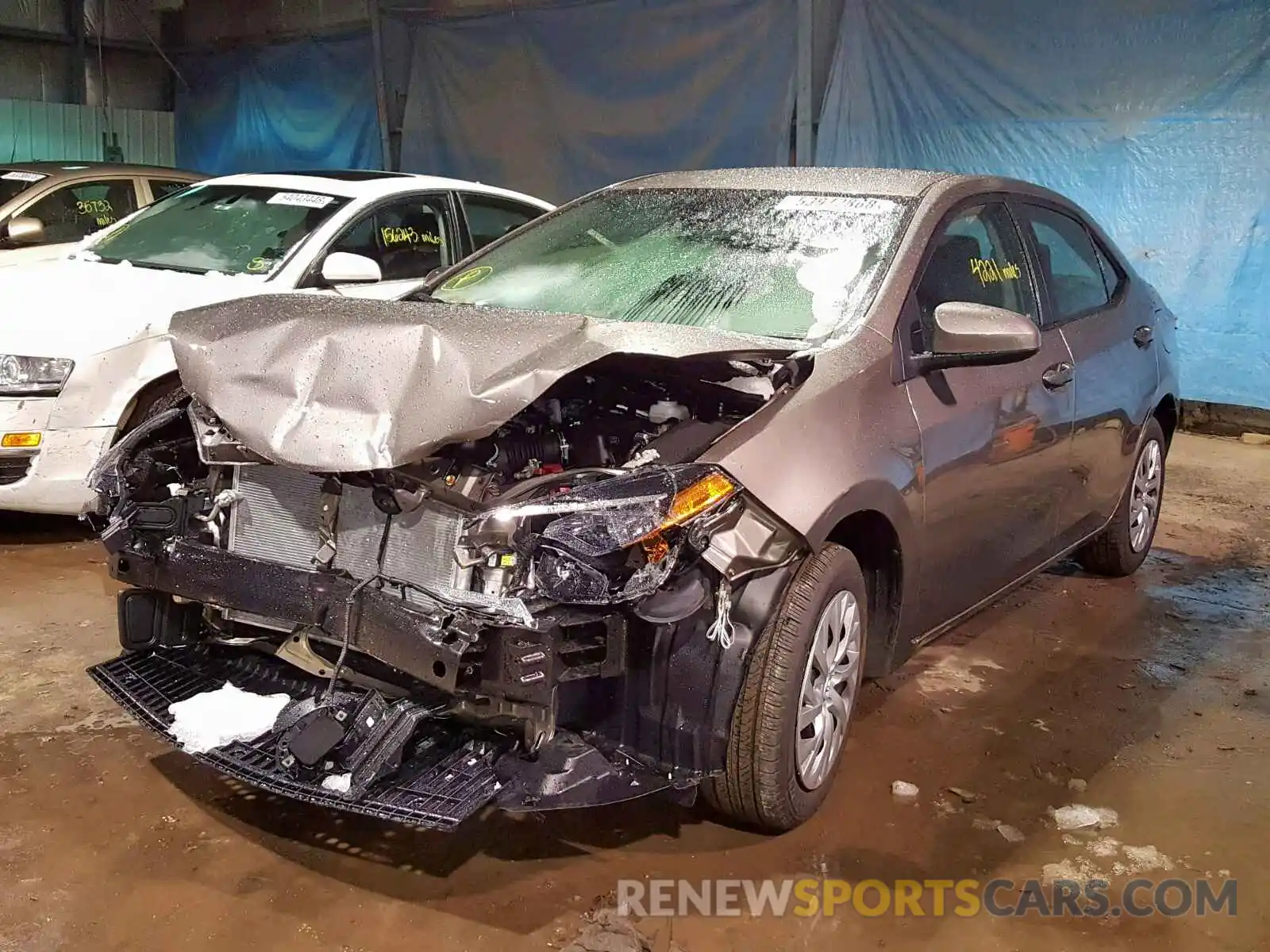 2 Photograph of a damaged car 2T1BURHEXKC159098 TOYOTA COROLLA 2019