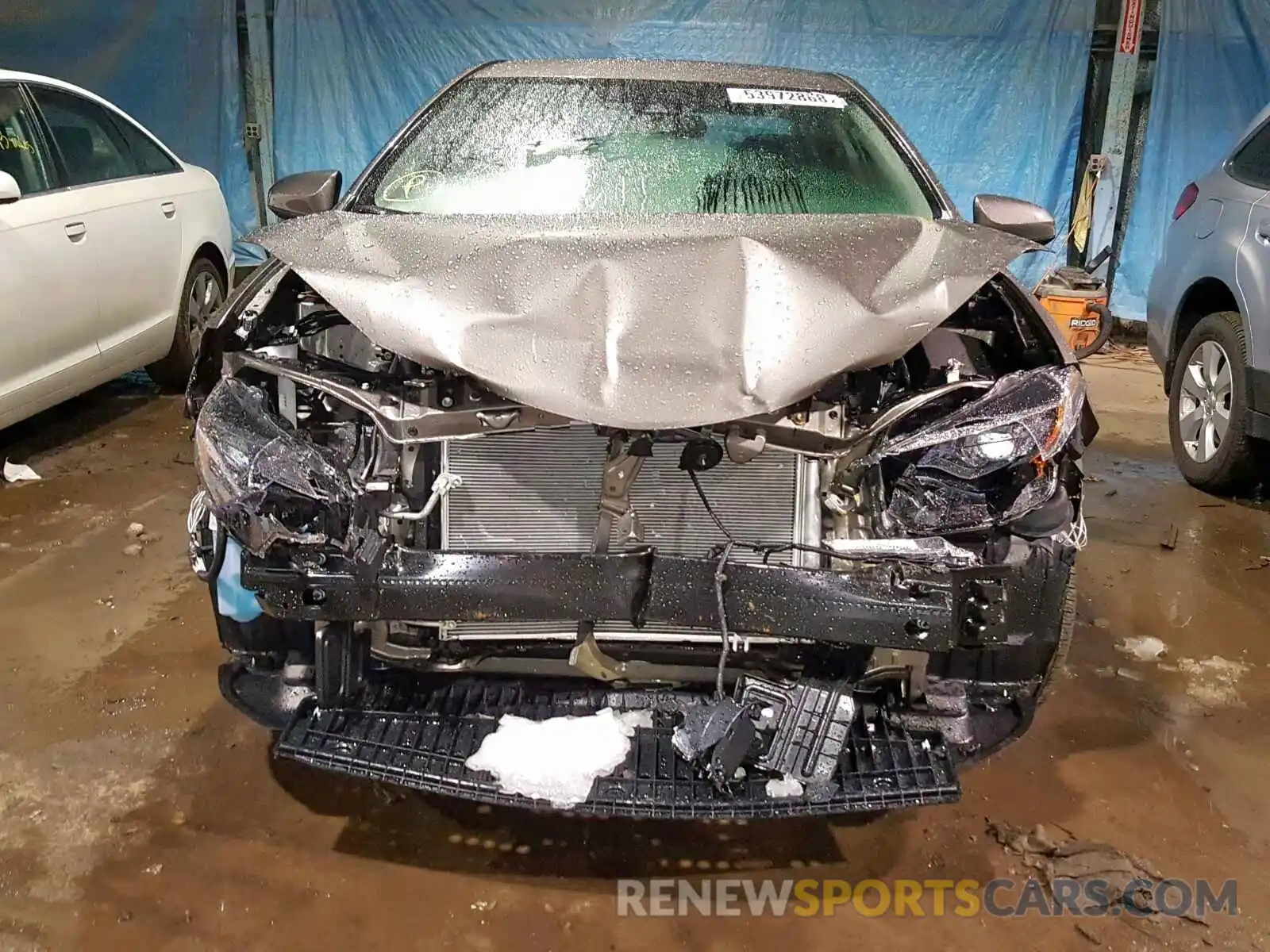 9 Photograph of a damaged car 2T1BURHEXKC159098 TOYOTA COROLLA 2019