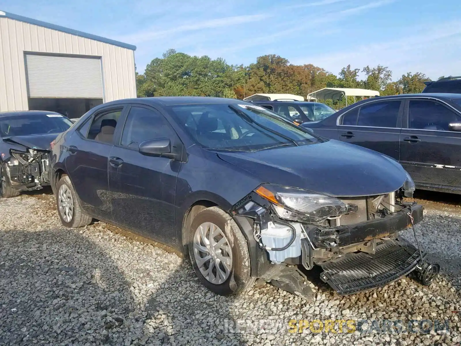 1 Photograph of a damaged car 2T1BURHEXKC159215 TOYOTA COROLLA 2019