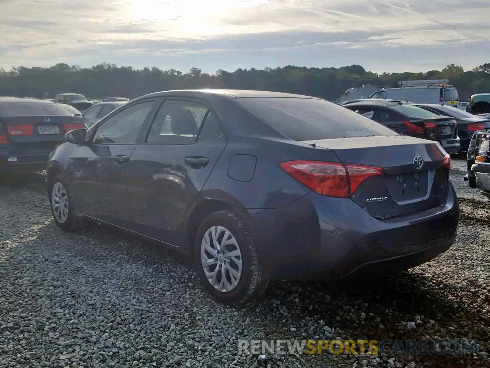 3 Photograph of a damaged car 2T1BURHEXKC159215 TOYOTA COROLLA 2019