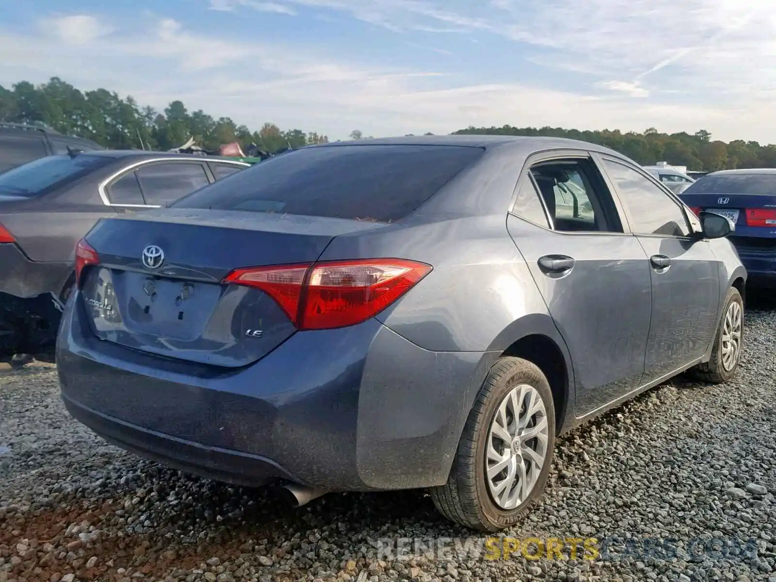 4 Photograph of a damaged car 2T1BURHEXKC159215 TOYOTA COROLLA 2019