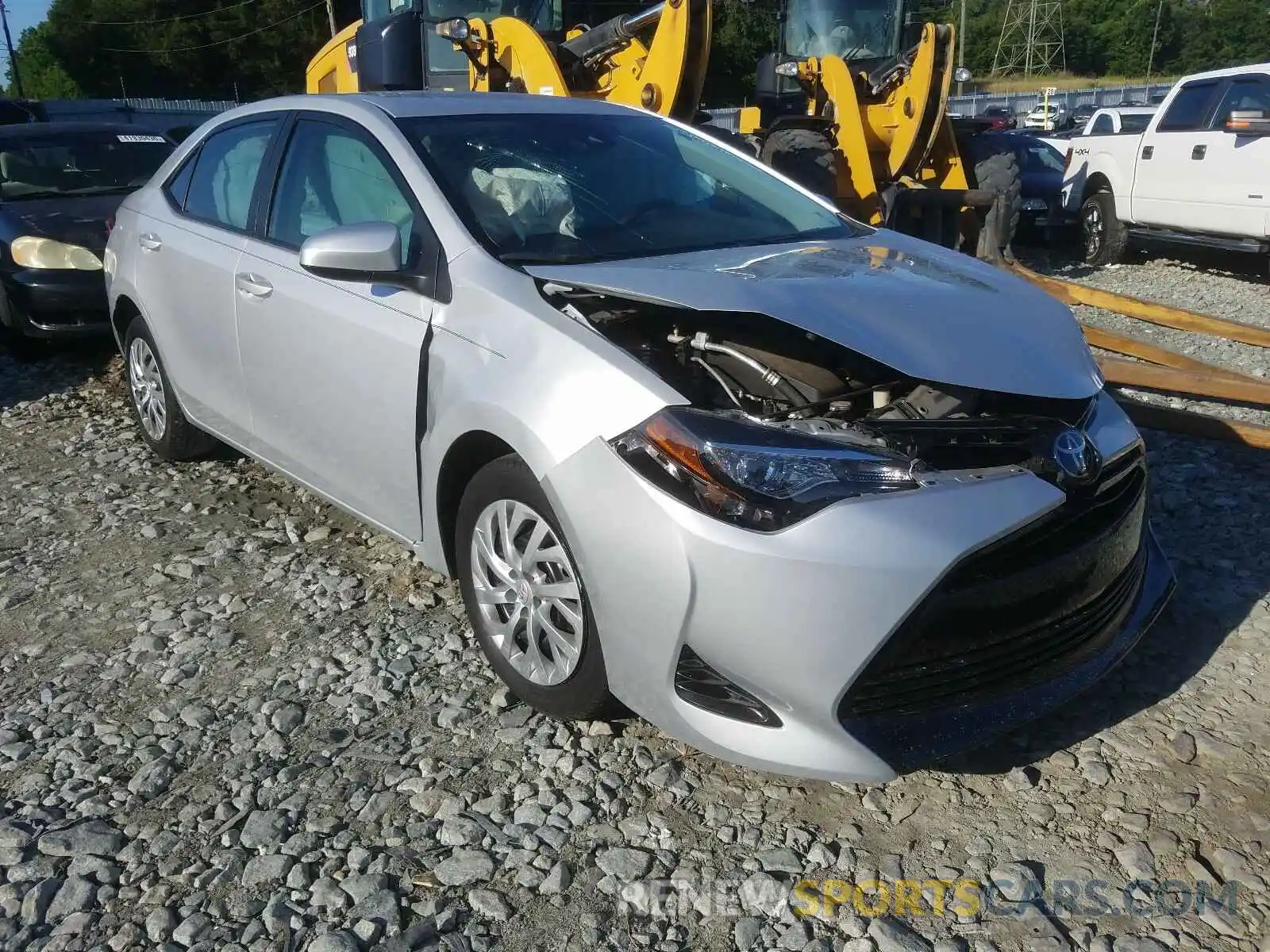 1 Photograph of a damaged car 2T1BURHEXKC159280 TOYOTA COROLLA 2019