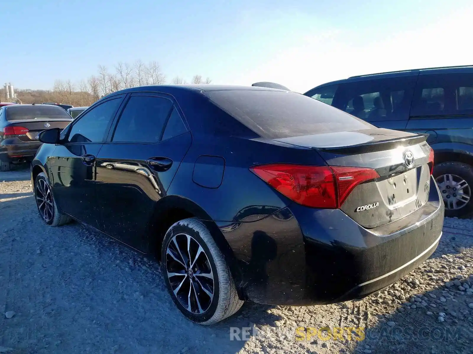 3 Photograph of a damaged car 2T1BURHEXKC160395 TOYOTA COROLLA 2019