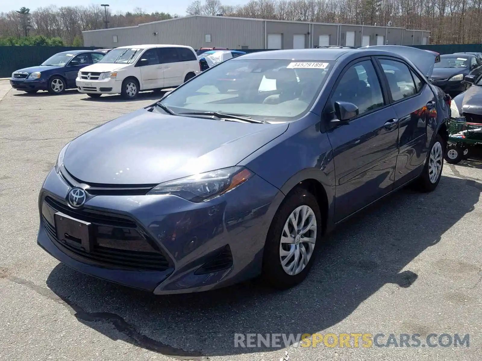 2 Photograph of a damaged car 2T1BURHEXKC160543 TOYOTA COROLLA 2019