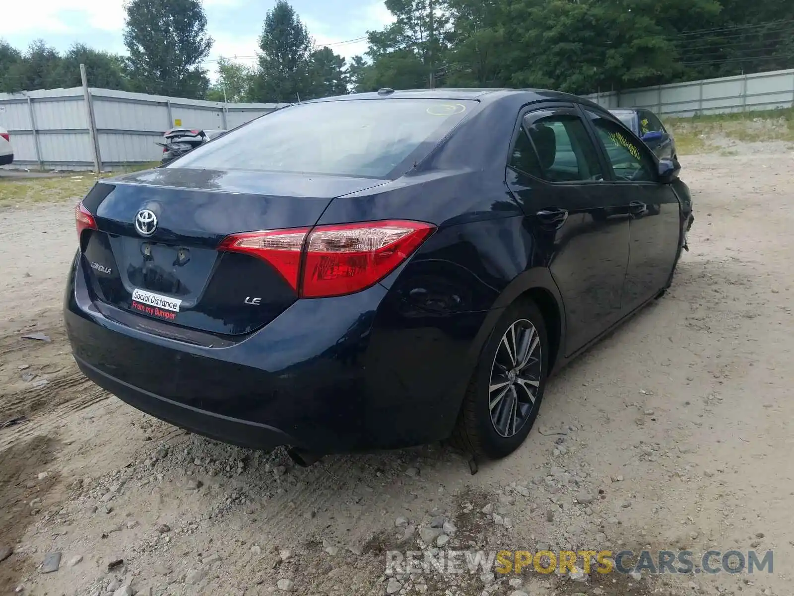 4 Photograph of a damaged car 2T1BURHEXKC161112 TOYOTA COROLLA 2019