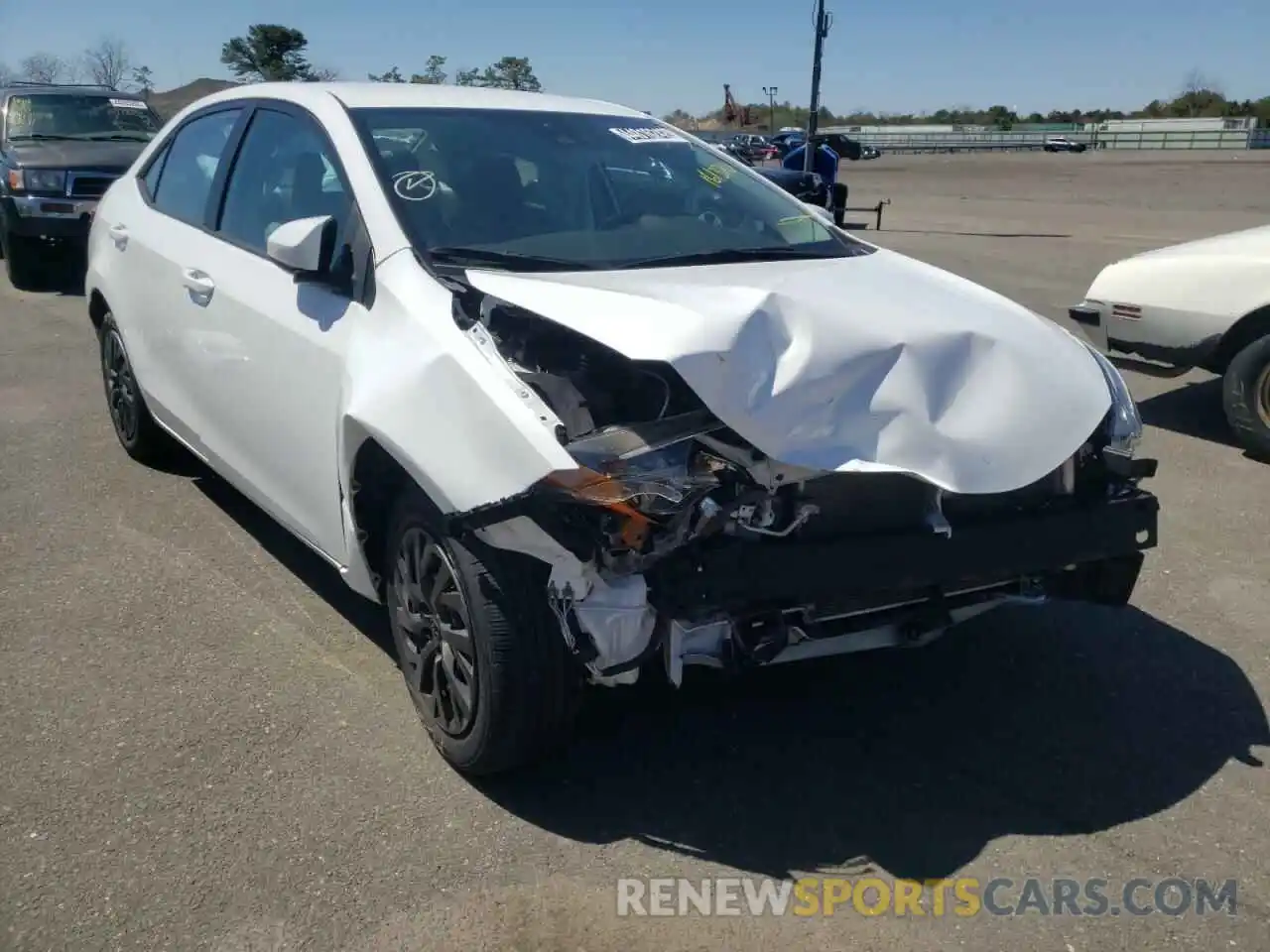 1 Photograph of a damaged car 2T1BURHEXKC161370 TOYOTA COROLLA 2019