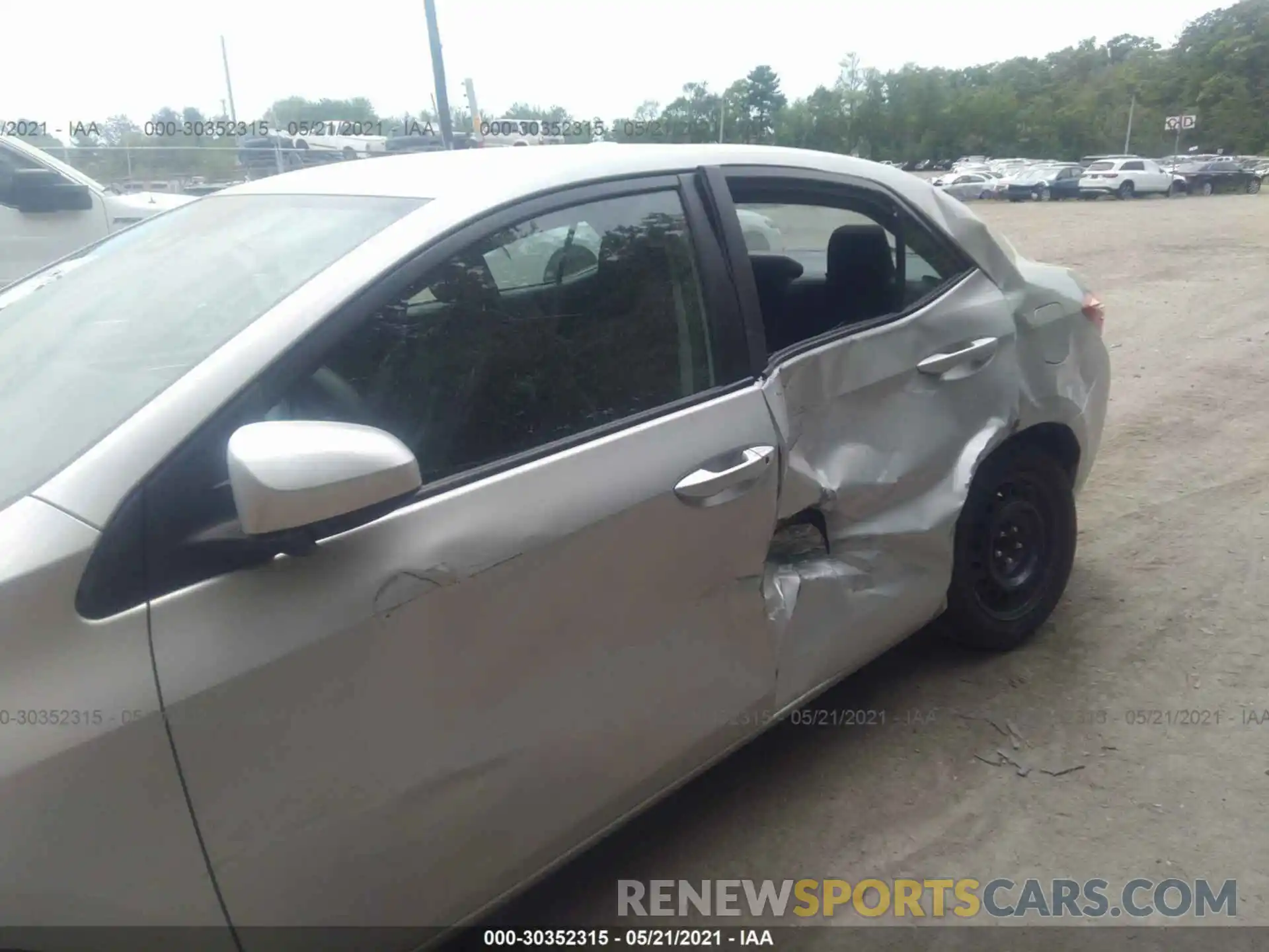 6 Photograph of a damaged car 2T1BURHEXKC162051 TOYOTA COROLLA 2019